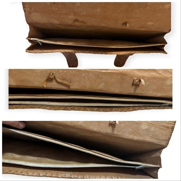 Vintage/Antique Snakeskin Leather ‎ Briefcase - Picture 7 of 11